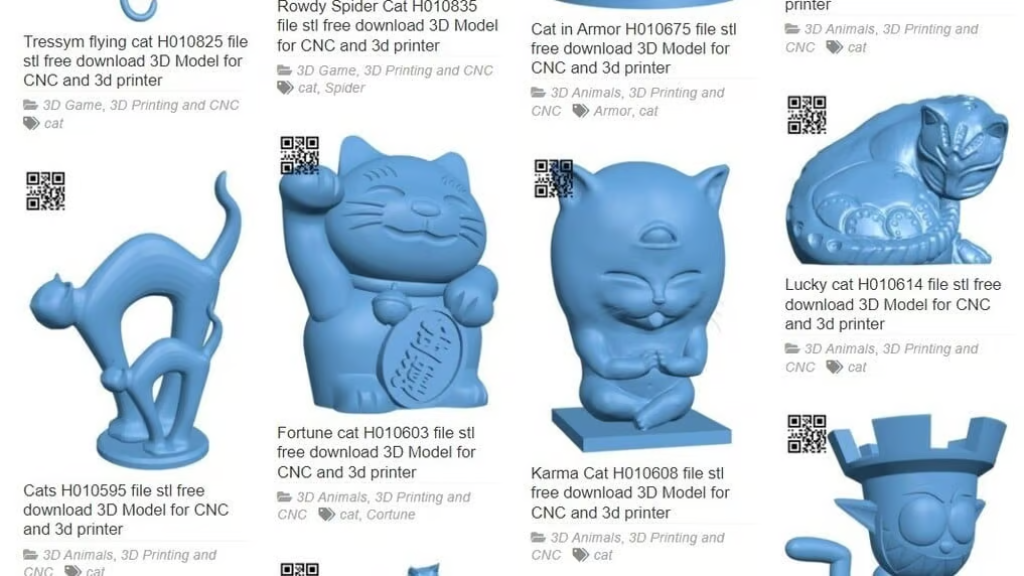 free 3d printer files 