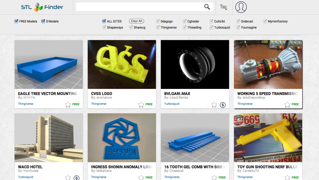 free 3d printer files 