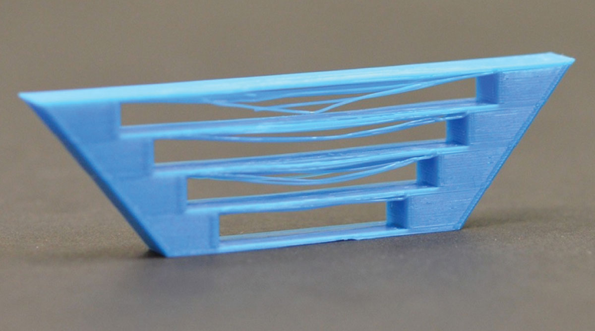 3D printing bridging
