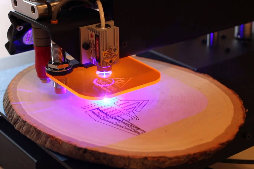 3D printers with laser engraver